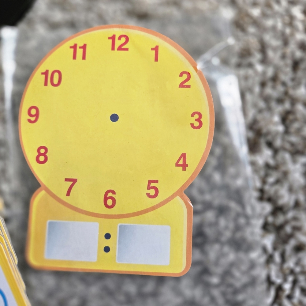 Learning Resources Time Activity Set - Yellow - Picture 5 of 10